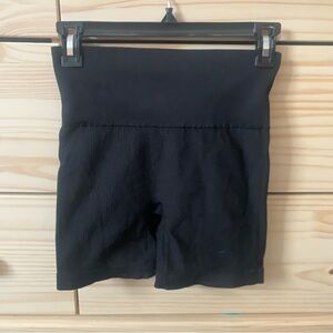 Women’s Black High-Waisted Shorts